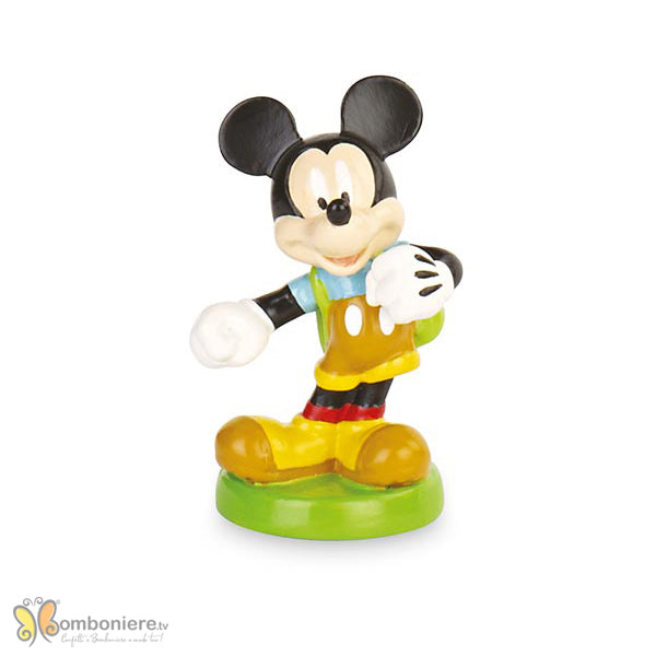 Bomboniera Disney mini Mickey con zaino e leone 