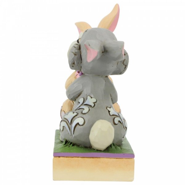 Statuetta Disney "Bouquet di coniglietti" - Thumper e Blossom