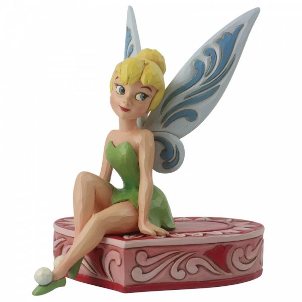 Statuetta Disney "Tinker bell on heart" - Trilli su cuore