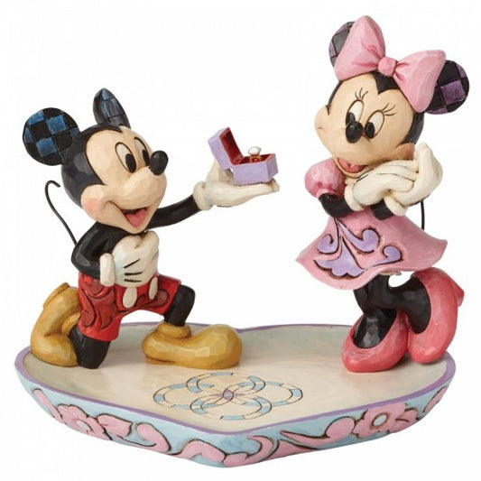 Statuetta DISNEY Momento magico Minnie e Mickey