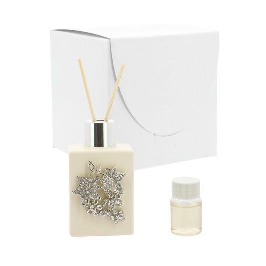 Bomboniera profumatore rettangolare  con uva strass