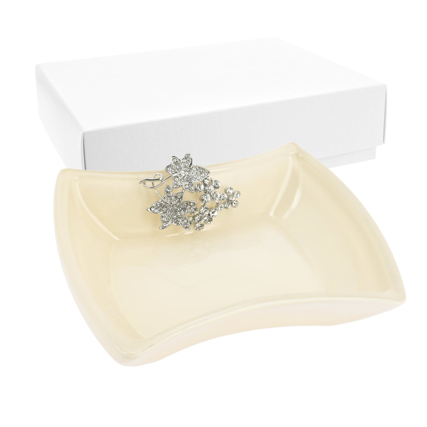 Bomboniera ciotola con uva strass