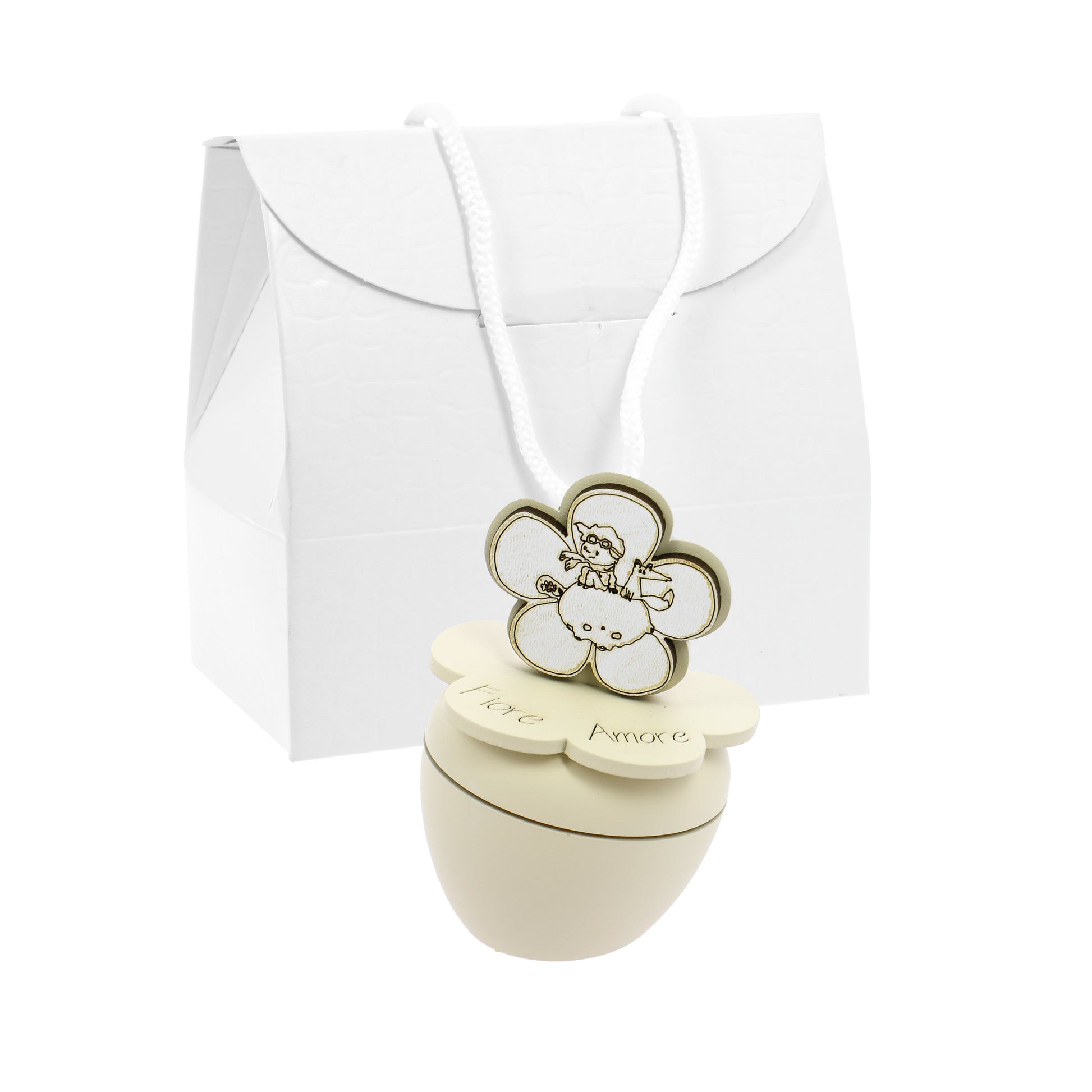 Bomboniera candelina sabbia piccolo principe