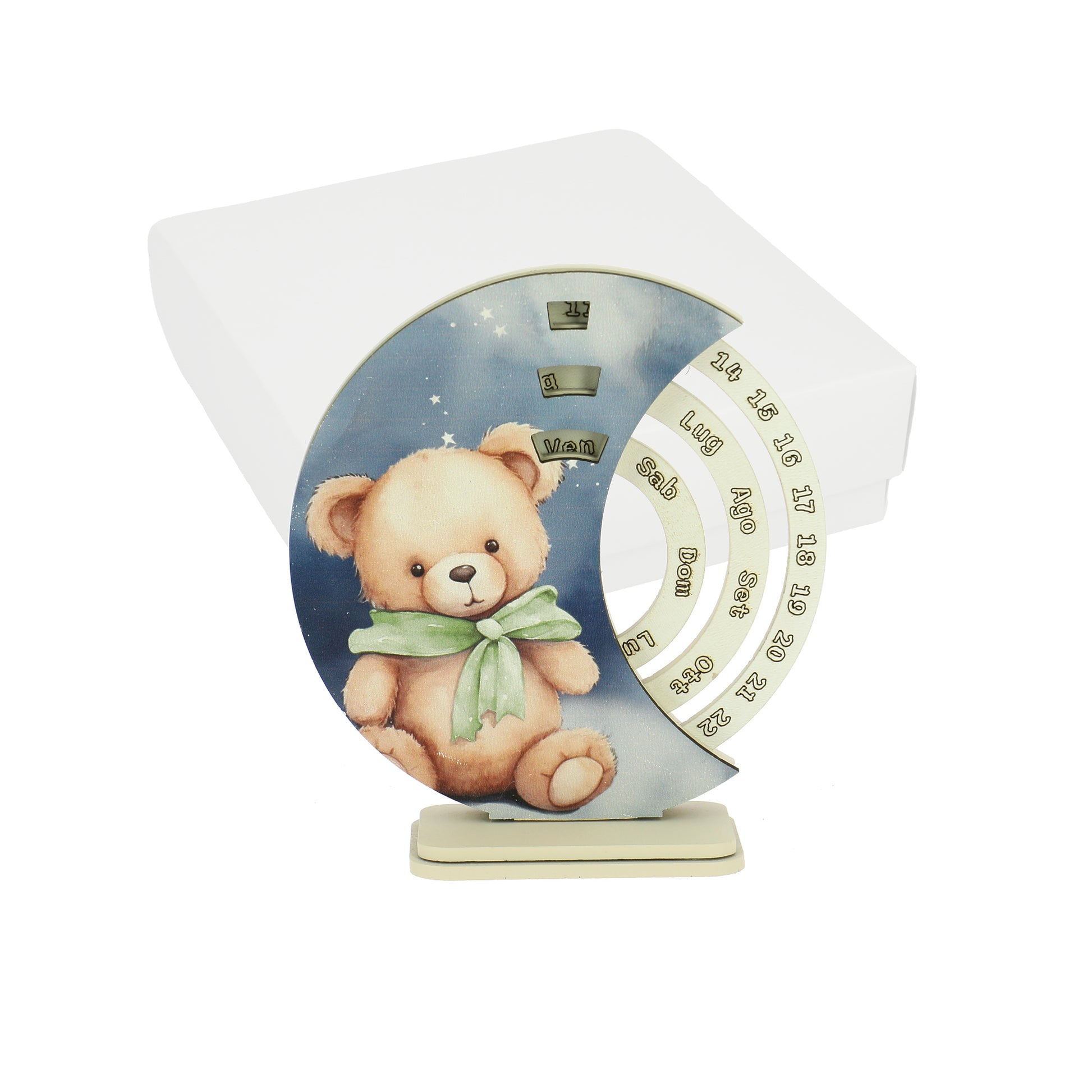 Bomboniera calendario linea orsetto