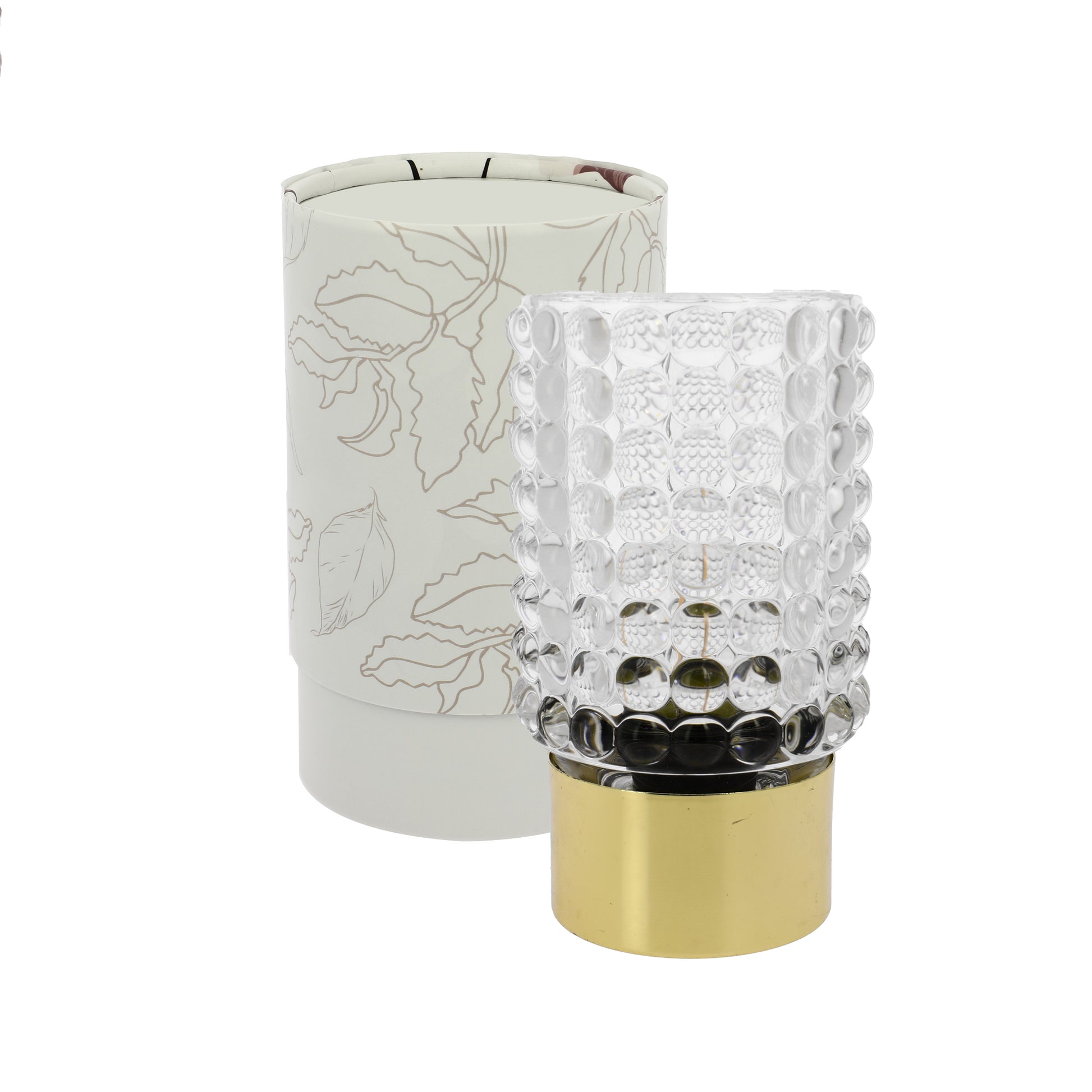 Bomboniera lampada led bolle trasparente