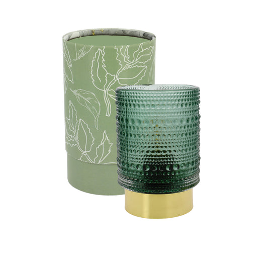 Bomboniera lampada led gocce verde