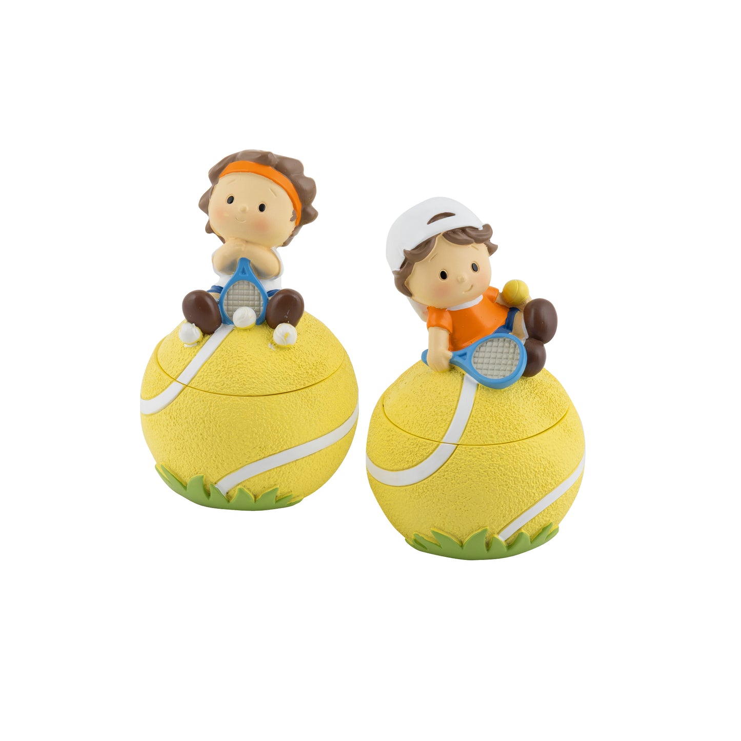 Bomboniera scatola piccolo tennista