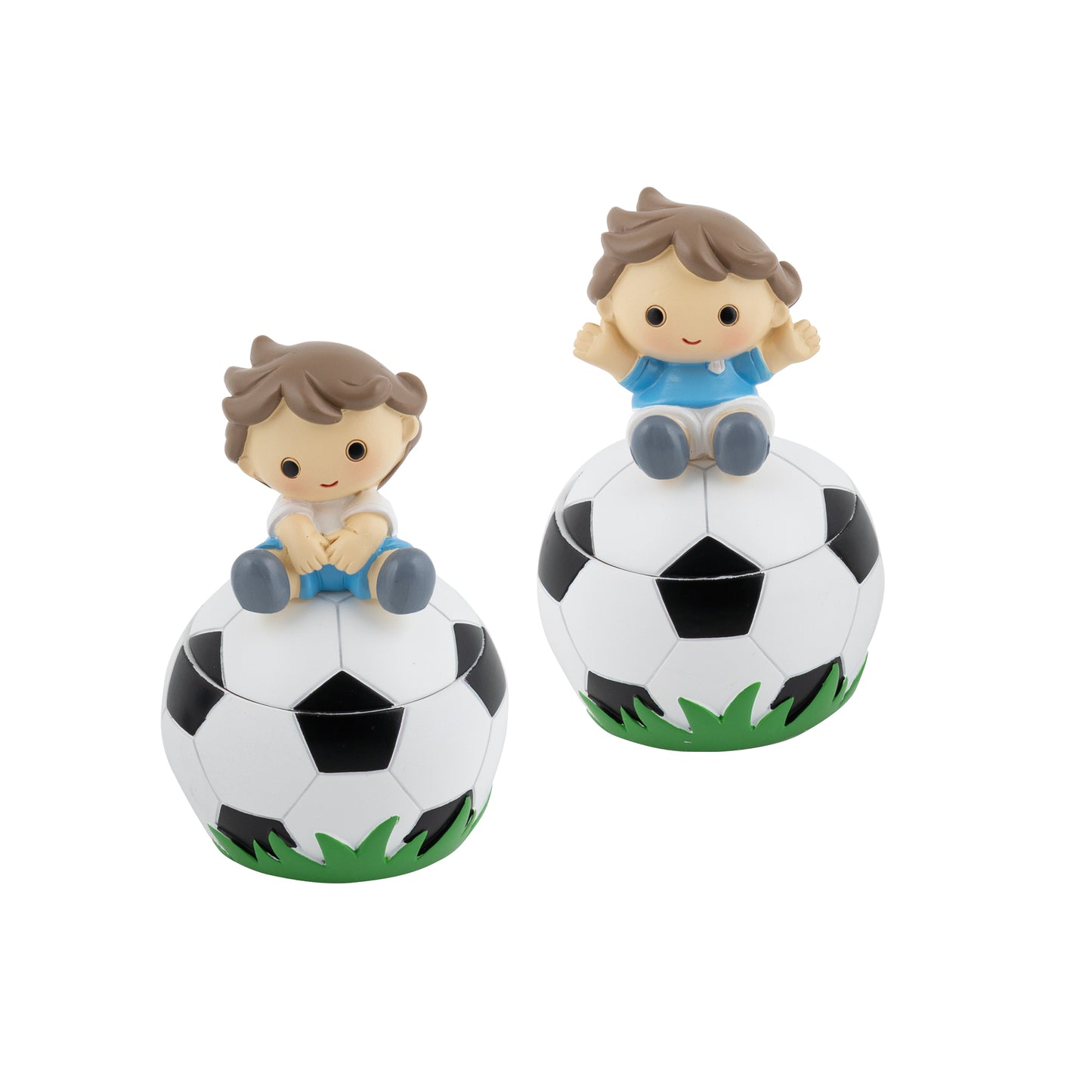 Bomboniera scatola piccolo calciatore