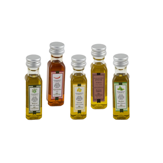Bottiglia mini olio Evo 20ml - gusti assortiti -