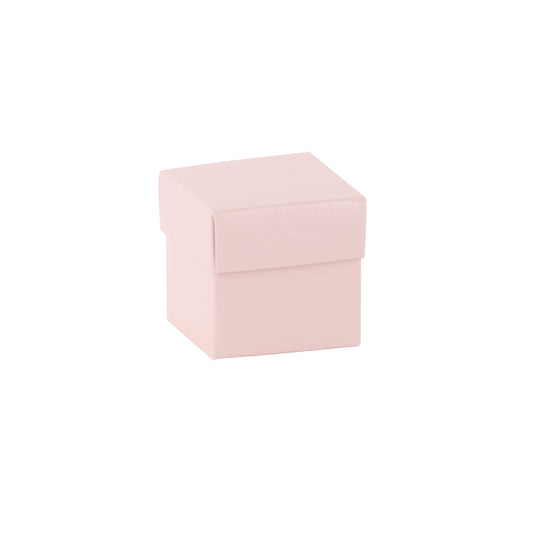 Set 10 scatola cubo rosa