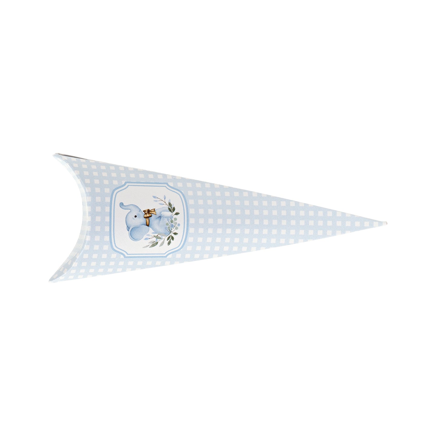 Set 10 cono busta elefantino cielo