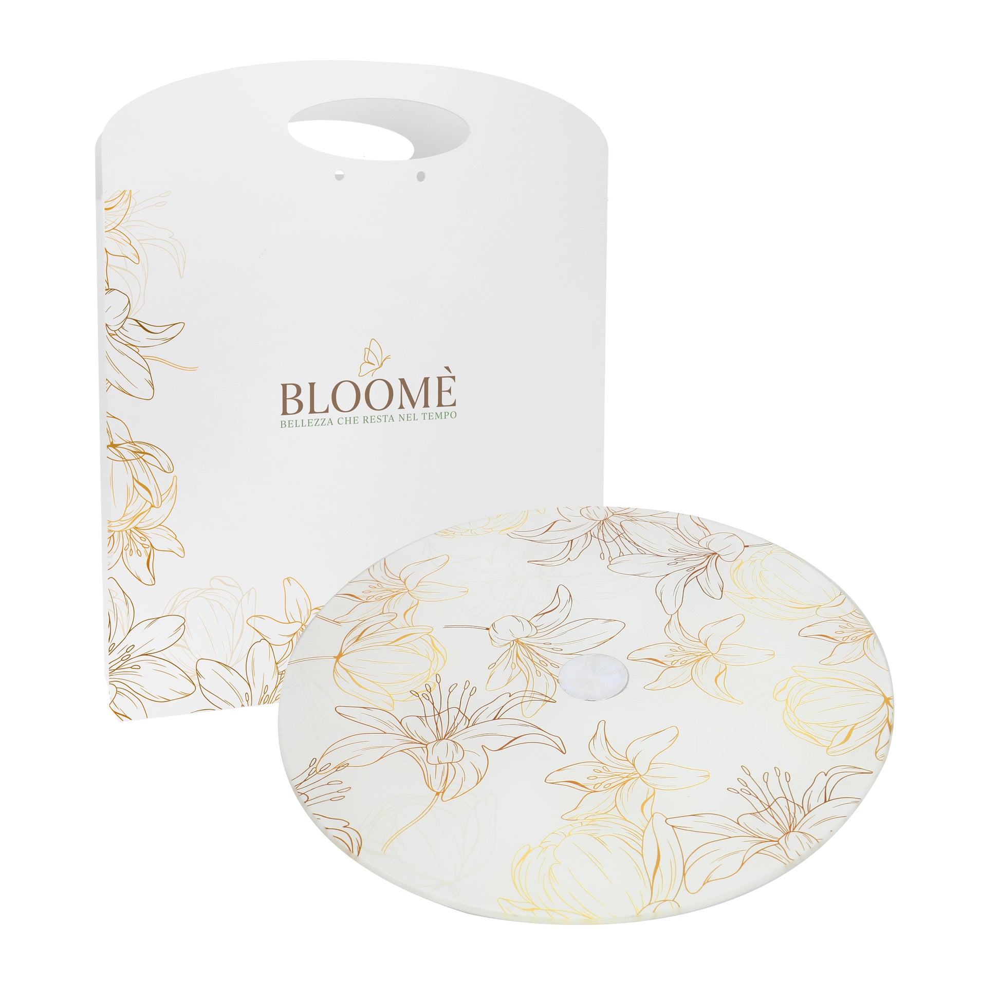 Bomboniera tagliere girevole linea bloome' giglius