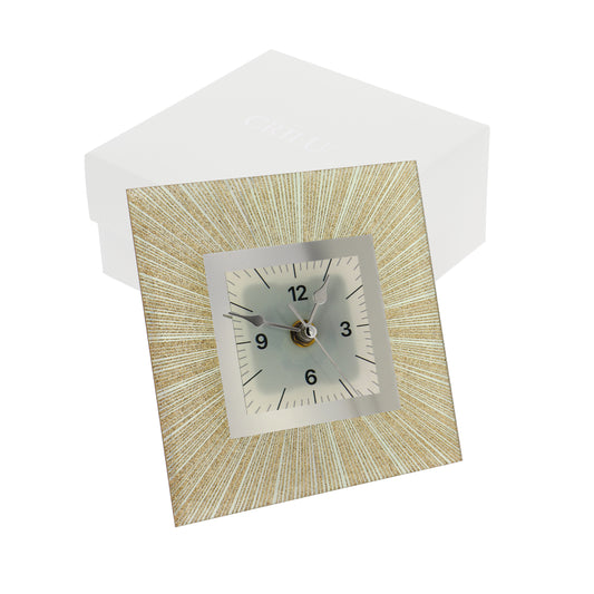 Bomboniera Crilù orologio raggio oro