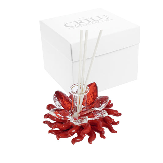 Bomboniera Crilù profumatore corallo rosso