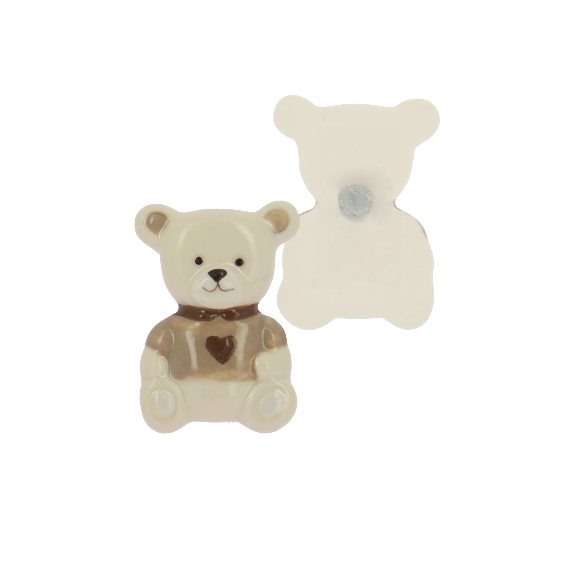 Set 3 magnete orsetto beige