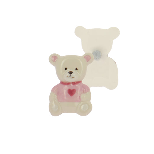 Set 3 magnete orsetto rosa