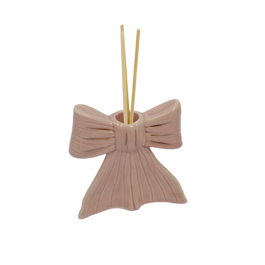 Bomboniera profumatore fiocco rosa