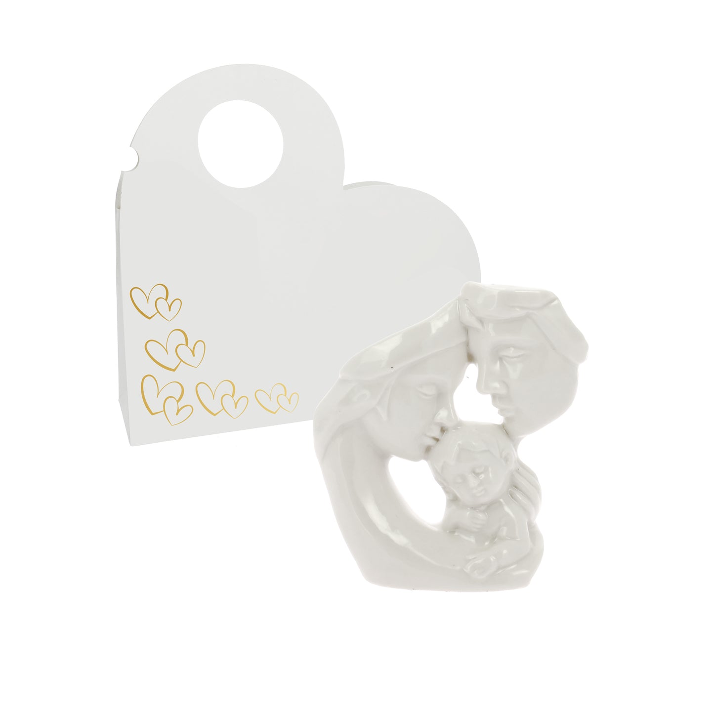 Bomboniera figura moderna famiglia