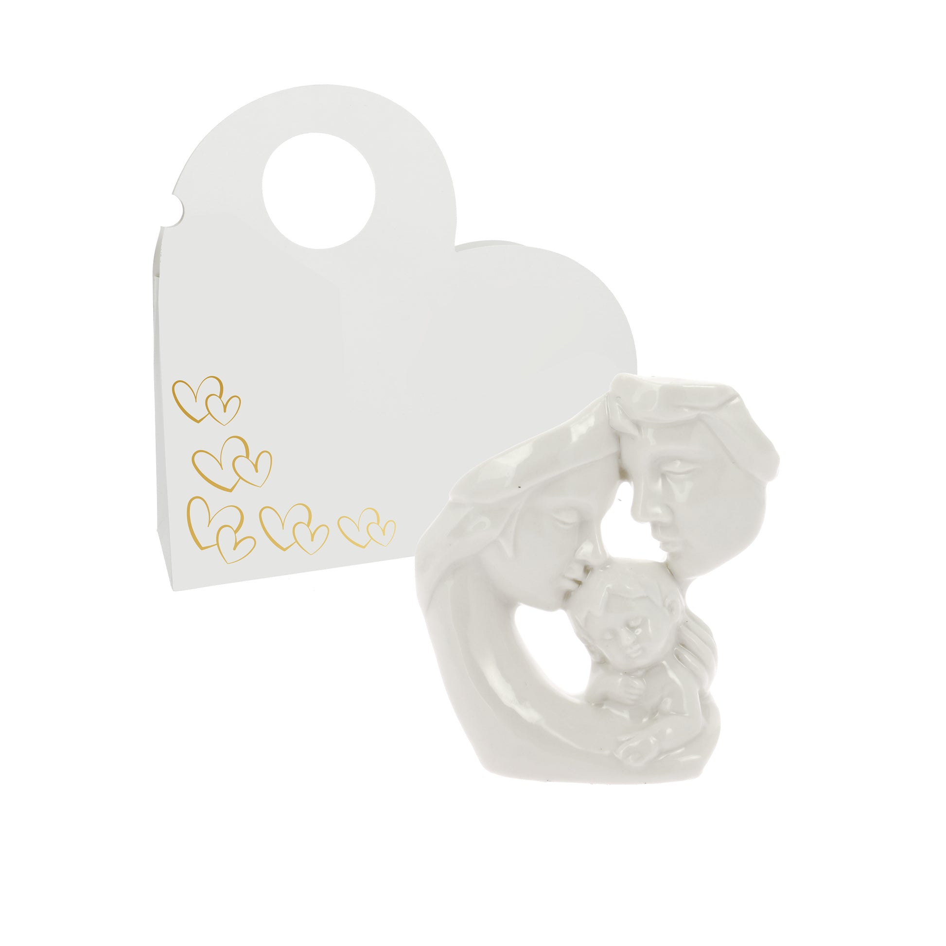 Bomboniera figura moderna famiglia