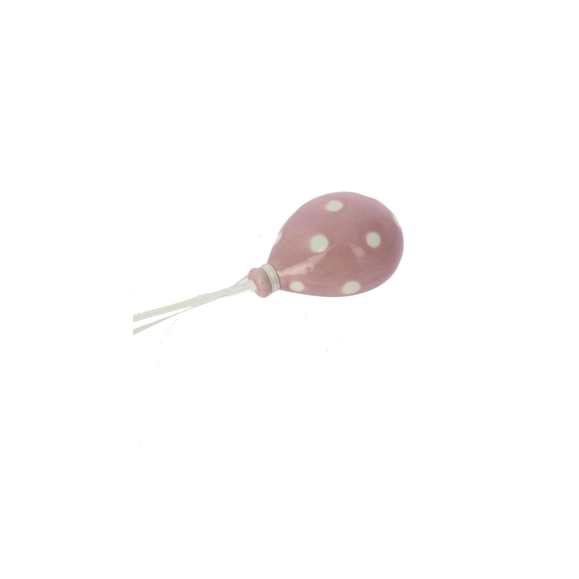 Bomboniera magnete palloncino pois rosa
