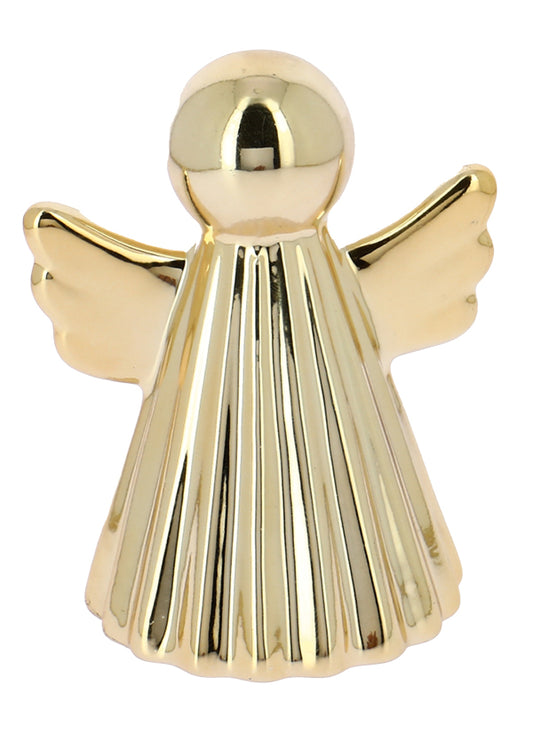 Bomboniera angelo rigato oro