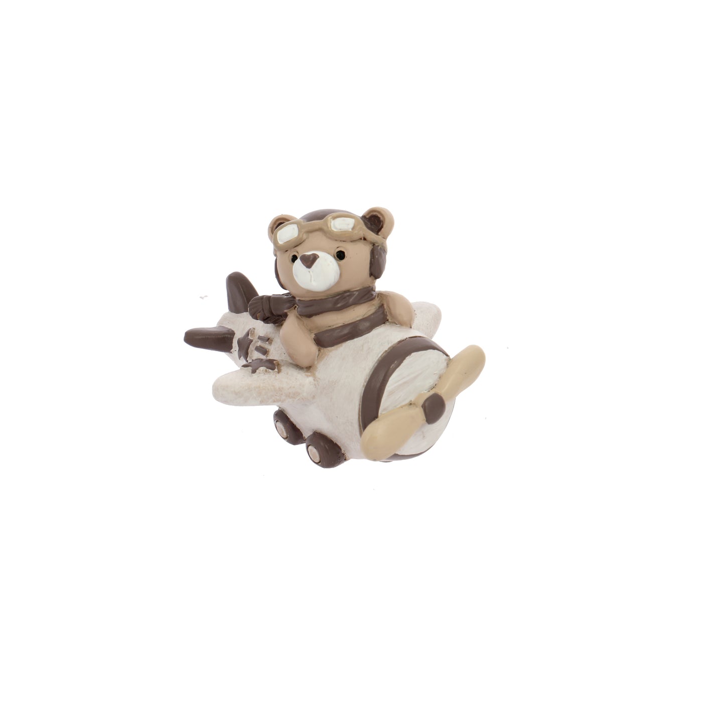 Bomboniera orsetto aviatore beige