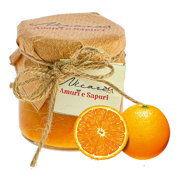Bomboniera Nicarè marmellata di arance siciliana 100g