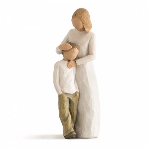 Statuetta WILLOW TREE "Mother & Son" - Madre e figlio