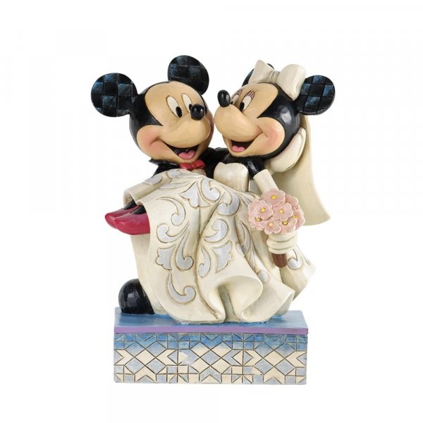 Statuetta DISNEY "Congratulazioni" - Mickey e Minnie