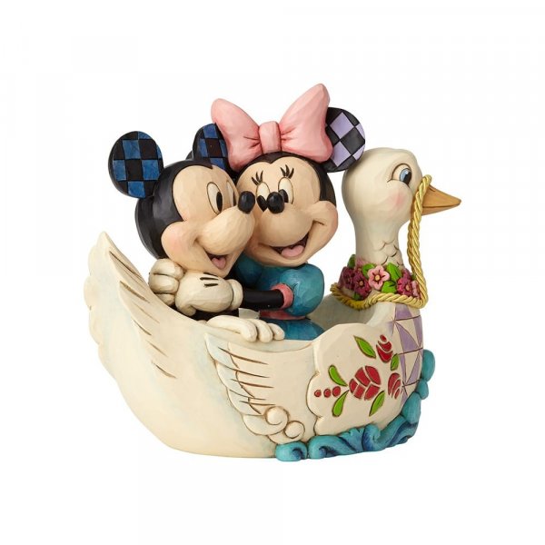 Statuetta DISNEY "Piccioncini" - Mickey e Minnie