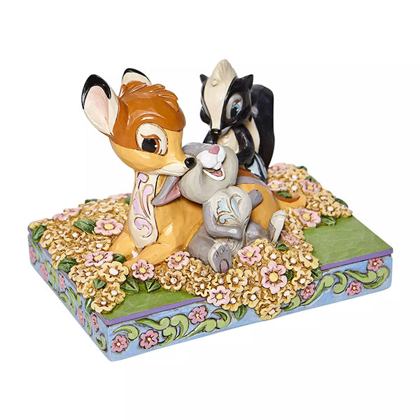 Statuetta DISNEY "Bambi and friends" - Bambi e i suoi amici d'infanzia