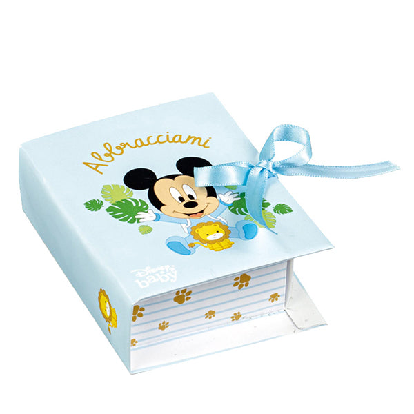 Astuccio libro portaconfetti Mickey baby lion 
