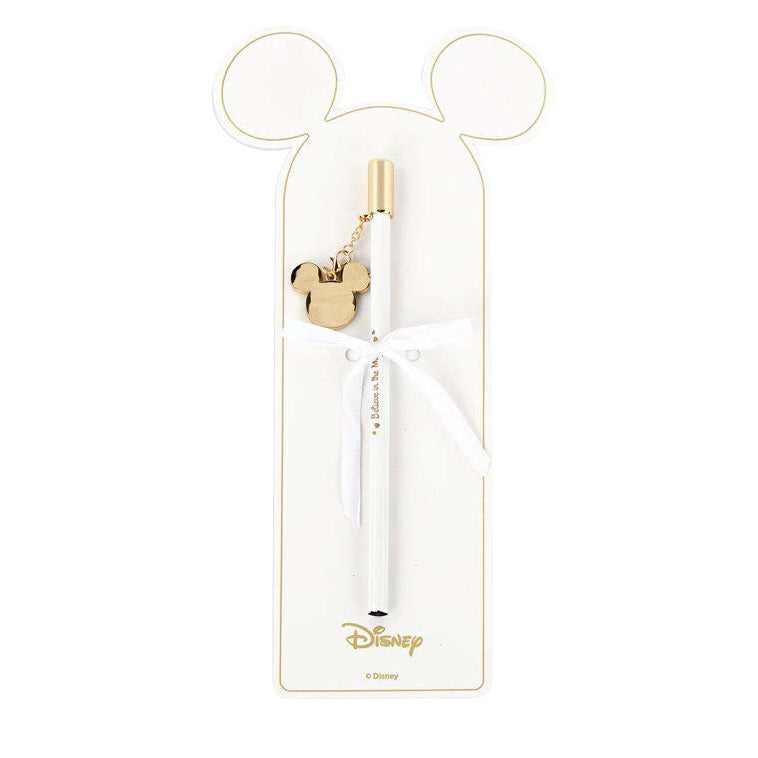 Bomboniera Disney matita con ciondolo Mickey oro