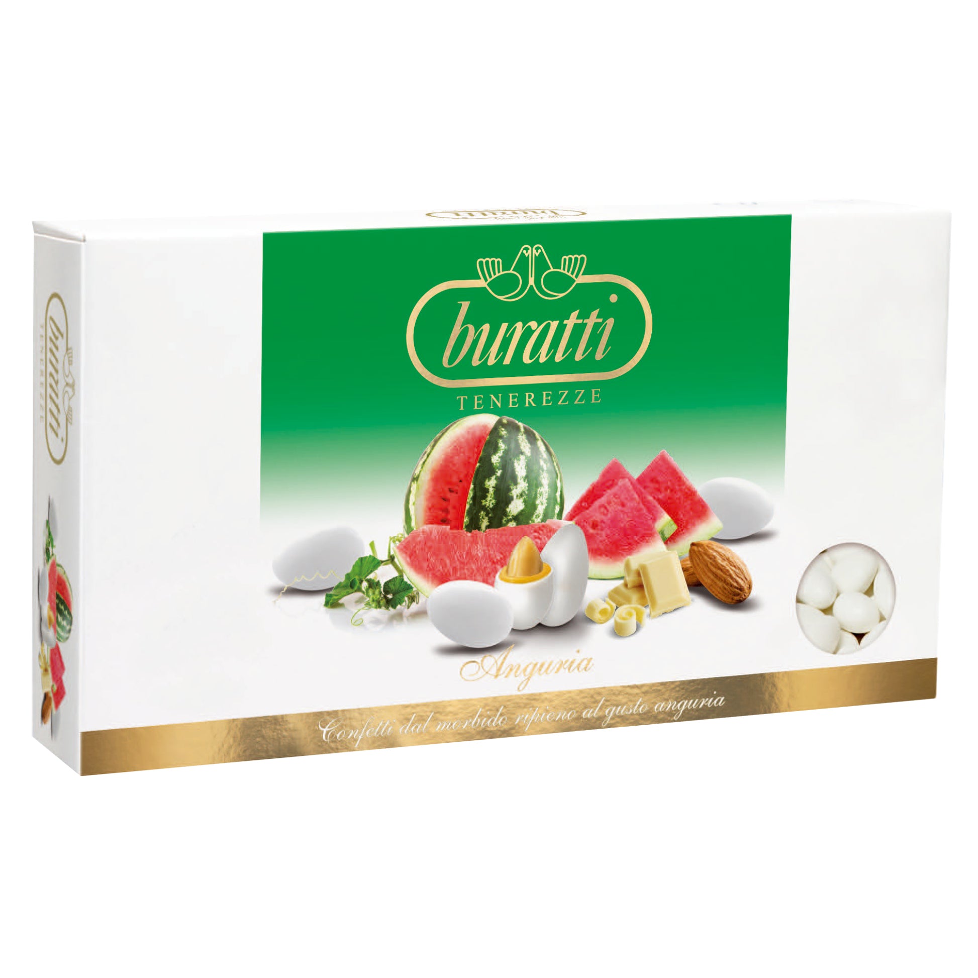 Confetti BURATTI cioccomandorla tenerezze bianco anguria