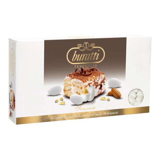 Confetti BURATTI cioccomandorla tenerezze bianco tiramisù