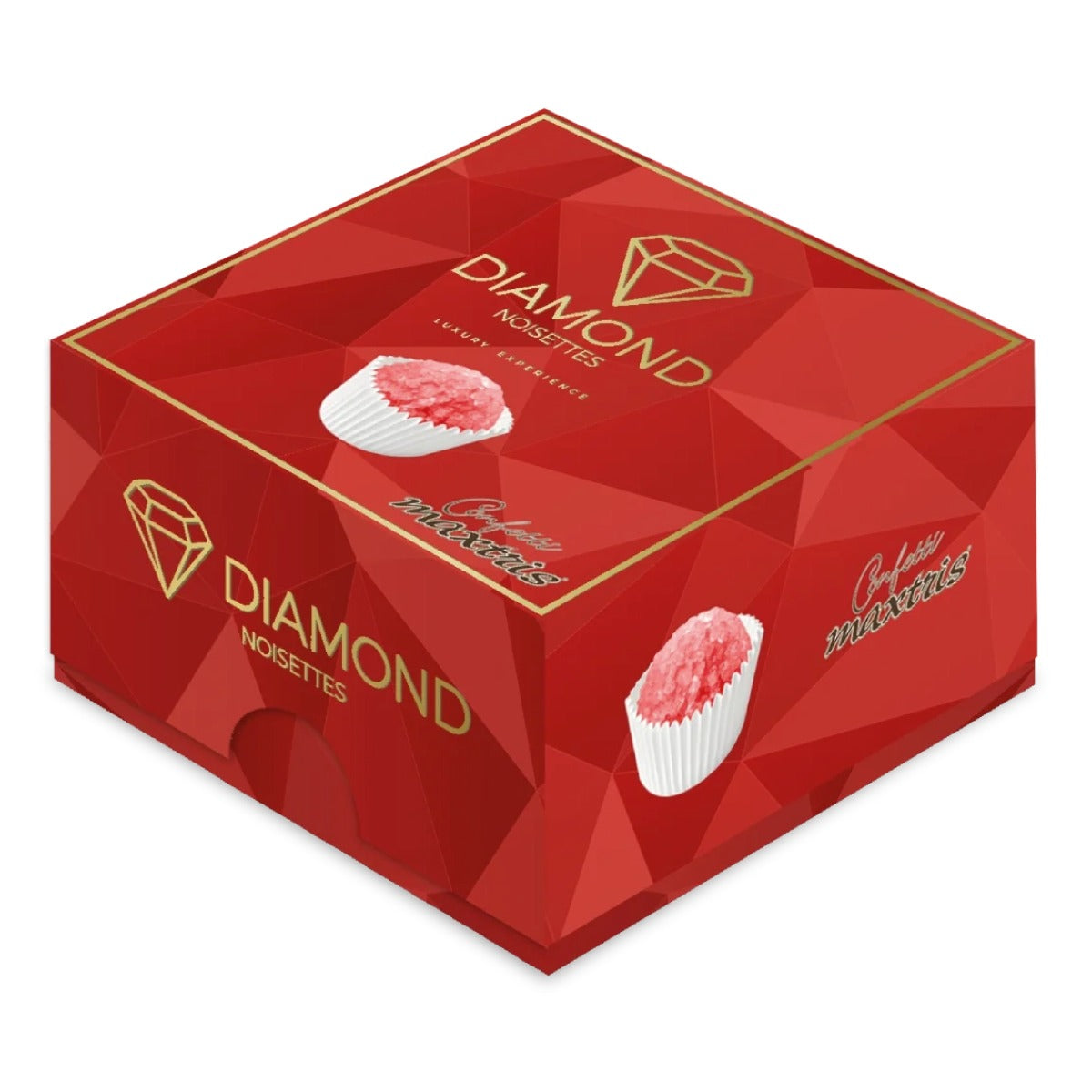 Confetti Maxtris le noisettes diamond rosso