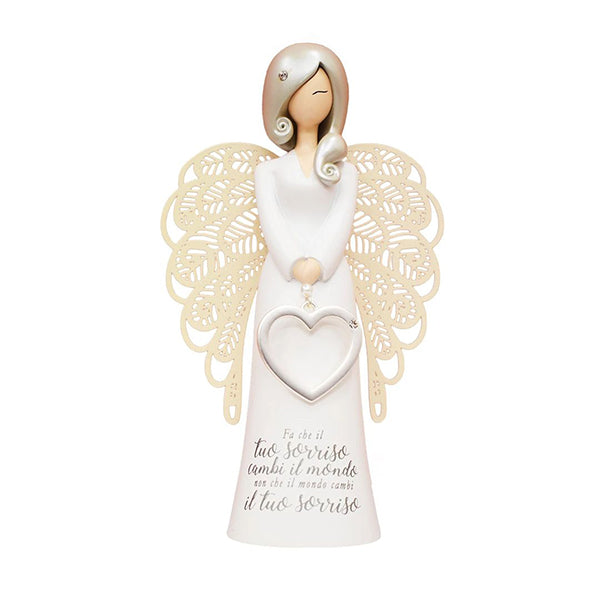 Statuetta YOU ARE AN ANGEL "Angel" il tuo sorriso cambi il mondo h. 15