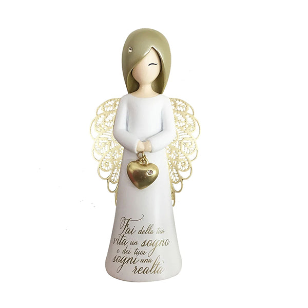 Statuetta YOU ARE AN ANGEL "Angel dream wish" - sogno realtà/sogno desiderio