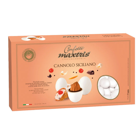 Confetti MAXTRIS Cioccomandorla bianca al cannolo siciliano