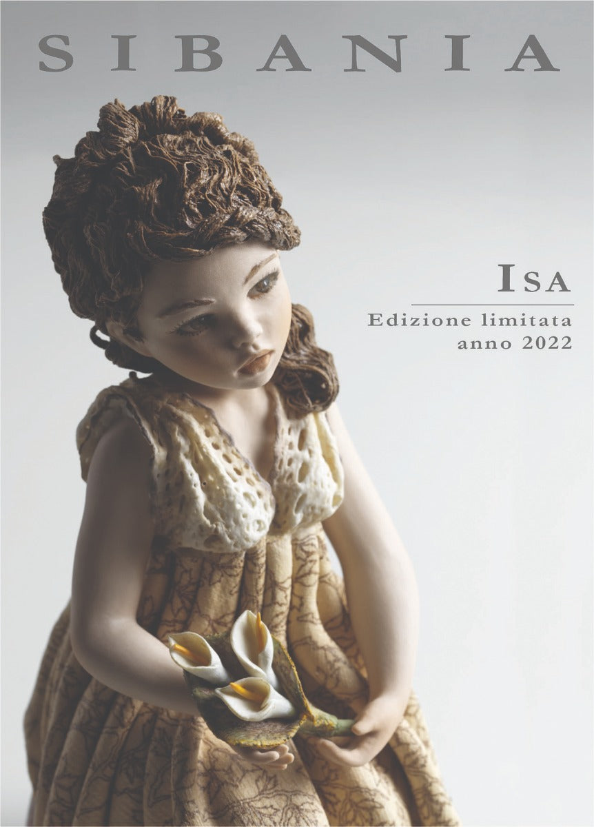 Isa - Bambola in porcellana della linea Sibania