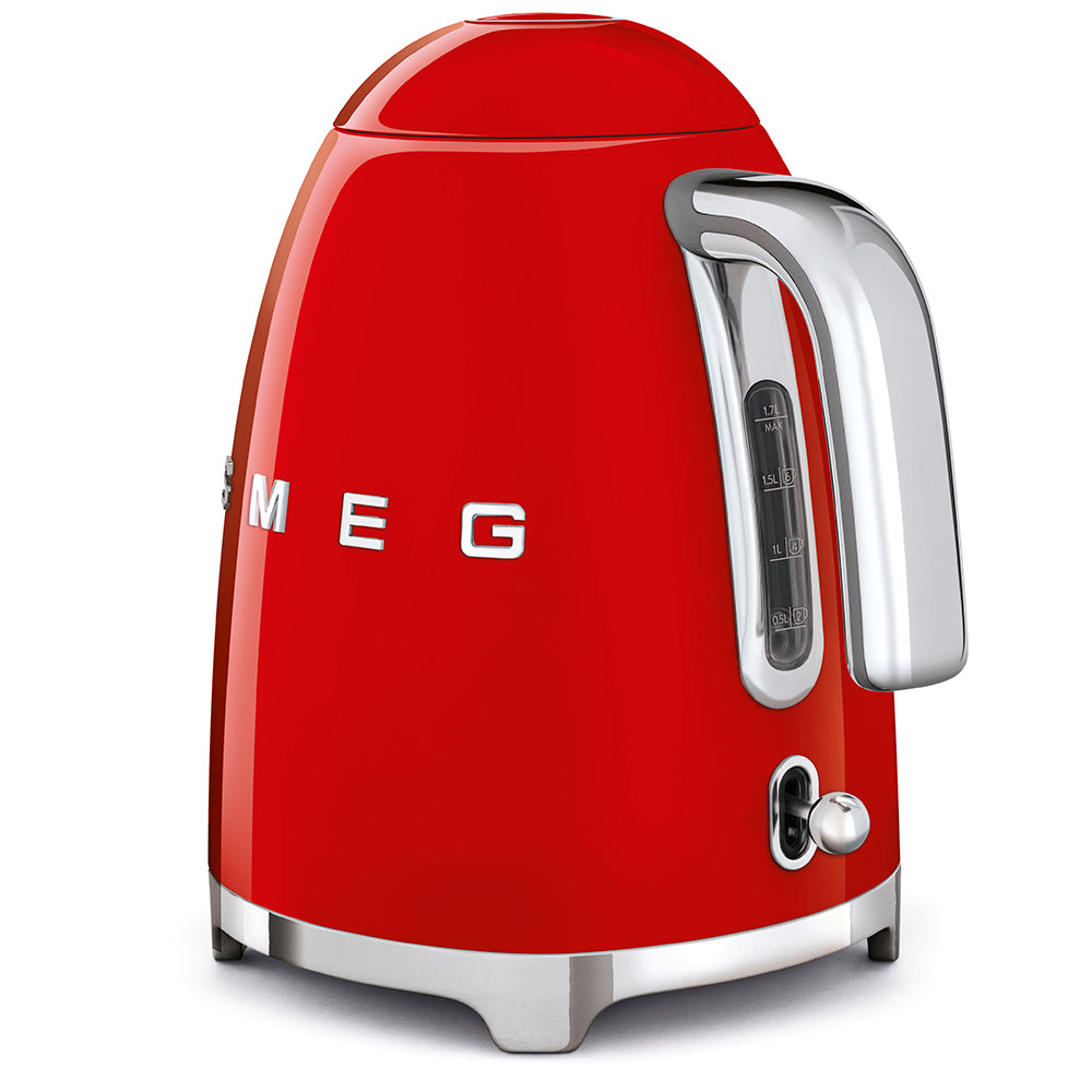 Smeg bollitore 3D di colore rosso