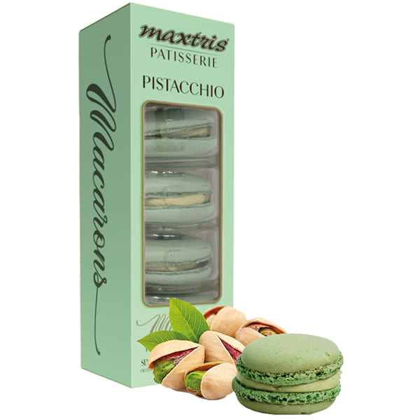 Macarons Maxtris gusto pistacchio conf. da 5