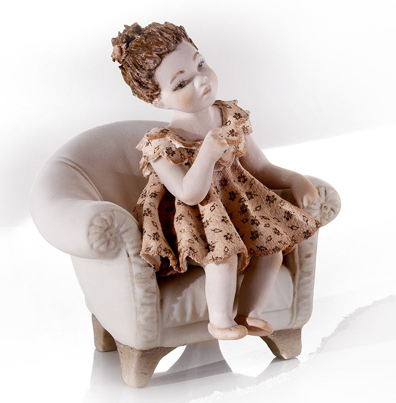 Paolina - Bambola in porcellana della linea Sibania