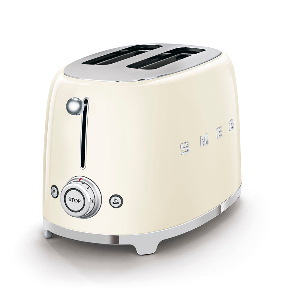 Smeg tostapane 2 fette di colore panna