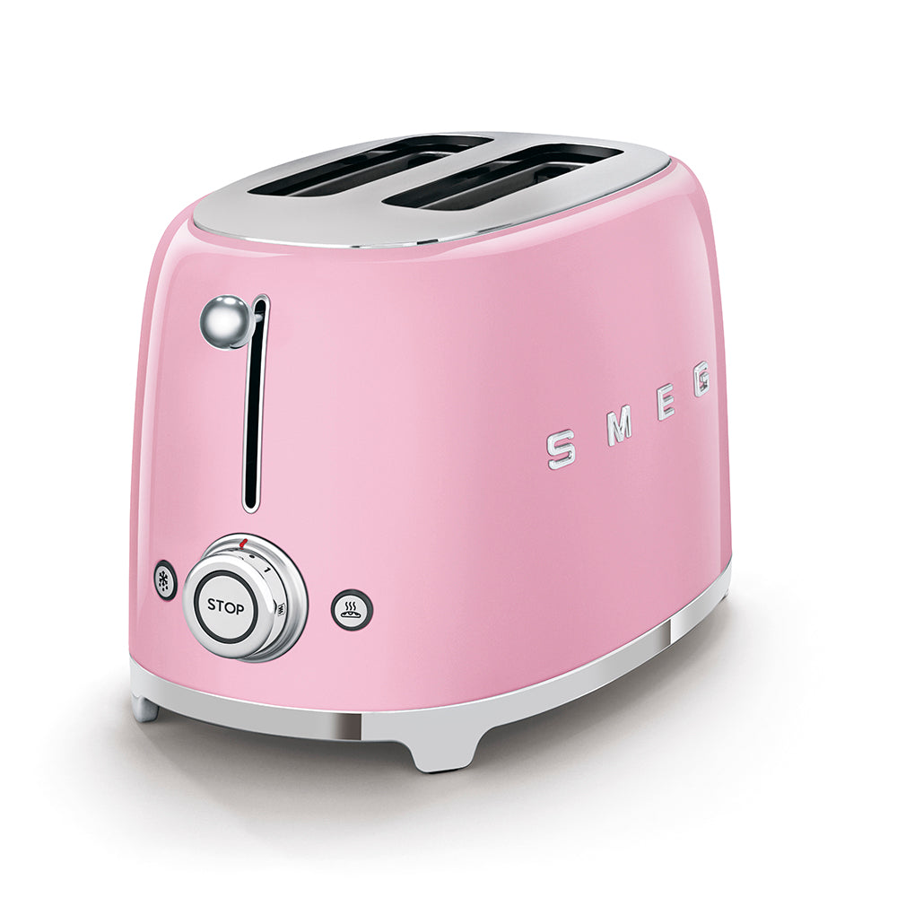 Smeg tostapane 2 fette di colore rosa