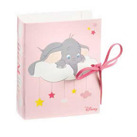 Set 10 libro Disney Dumbo rosa