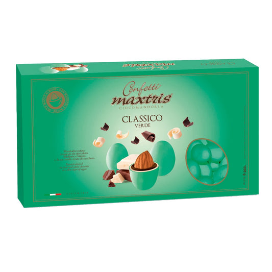 Confetti MAXTRIS cioccomandorla verde