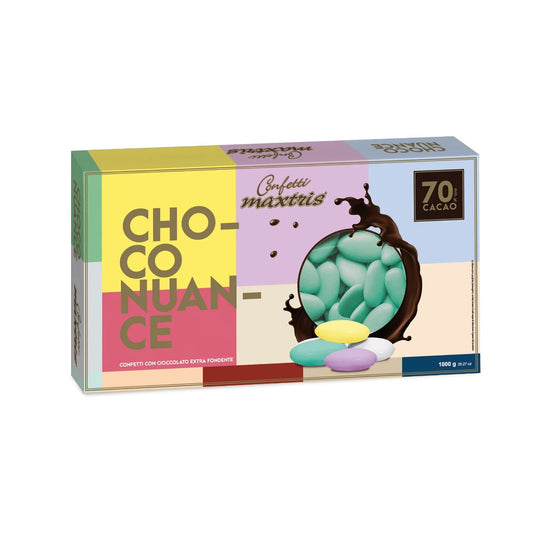 Confetti MAXTRIS choco nuance tiffany cioccolato fondente