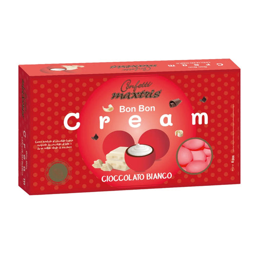 Confetti Maxtris bon bon cream rosso al cioccolato